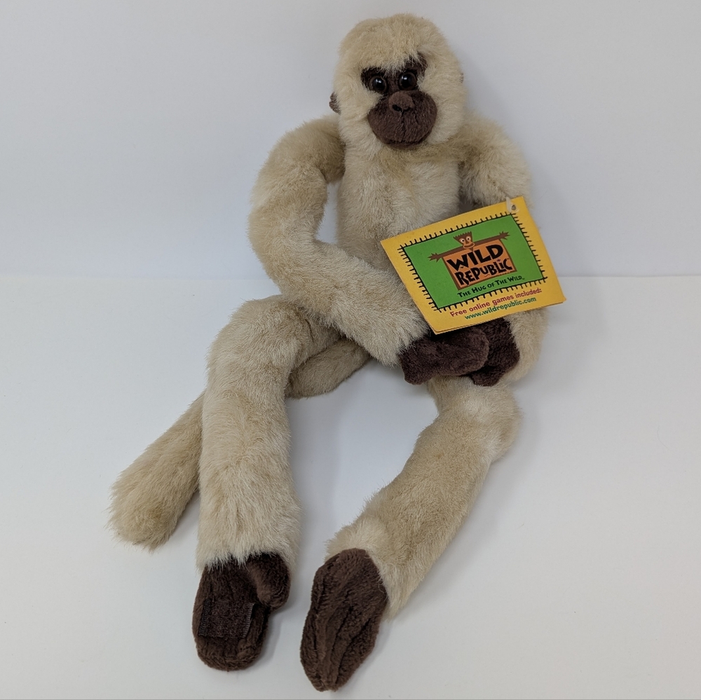 Wild Republic Plush Monkey Toy Hanging